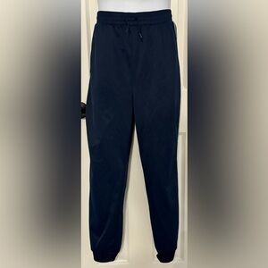 Tek Gear Kids Navy Blue Track Sweatpants White Side Stripe Size XL 18/20